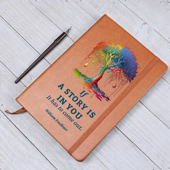 The Story Within - Leather Journal