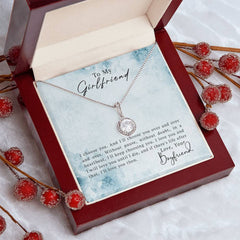 To My Girlfriend - I Choose You - Eternal Hope Necklace