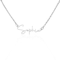 Signature Style Personalized Name Necklace