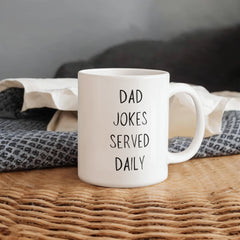 Dad Jokes Served Daily-Mug